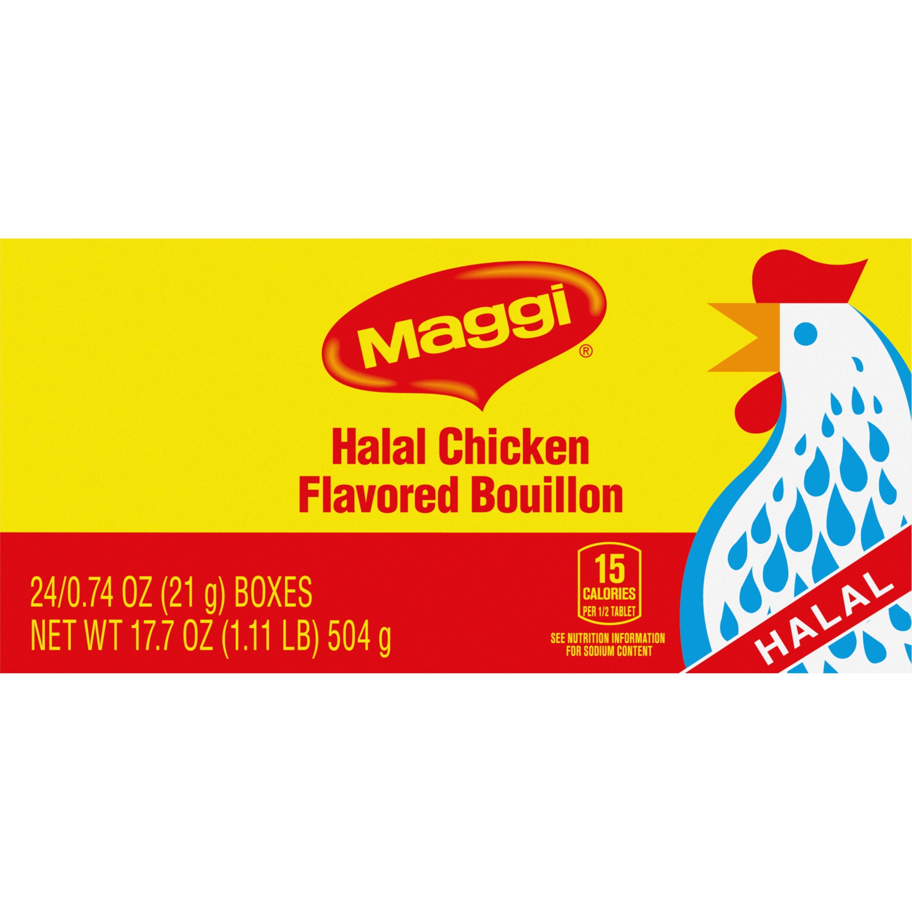 MAGGI Chicken Bouillon 24 (24x.74oz) Box