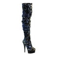 thumbnail image 2 of Women's Pleaser Delight 3004 Over The Knee Slouch Boot, 2 of 2