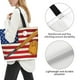 thumbnail image 3 of Disketp American Flag And Baseball Bolsa Tote Estampada para Mujer, Bolso de Hombro y de Mano para Compras y Viajes, 3 of 8