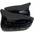 thumbnail image 4 of Applicable to Carbon Fiber Exterior Side Rearview Mirror Cover Trim Compatible For BMW 3 4 5 7 8-Series G20 G21 G28 G11 G12 G14 G15 G16 G30 G31 G38 G22(Glossy Black), 4 of 6