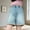 B Blue, variant on ITSAME Girls Denim Shorts, Stylish Bow Hem Slit Elastic Waist Summer Casual Loose Jean Shorts Blue 5T