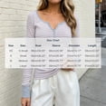 thumbnail image 3 of Enjoytime Fitted Shirts for Women Striped Button Long Sleeve Tops 2026 Fall Soft Slim Fit Business Casual Basic Tee, 3 of 7