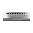 thumbnail image 1 of Remachadora de 36 agujeros, bloque de remachado, herramienta para hacer joyas, perforadora de agujeros de acero rectangular compacta para piezas de, 1 of 8