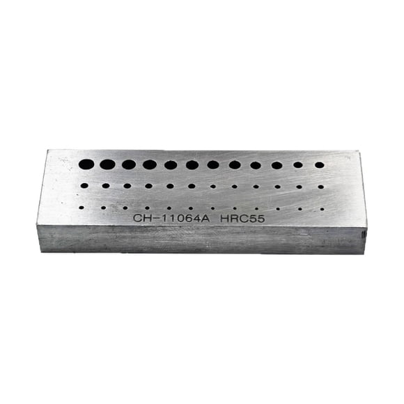 Remachadora de 36 agujeros, placa de fijación, herramienta perforadora para piezas de relojería, herramienta de relojero