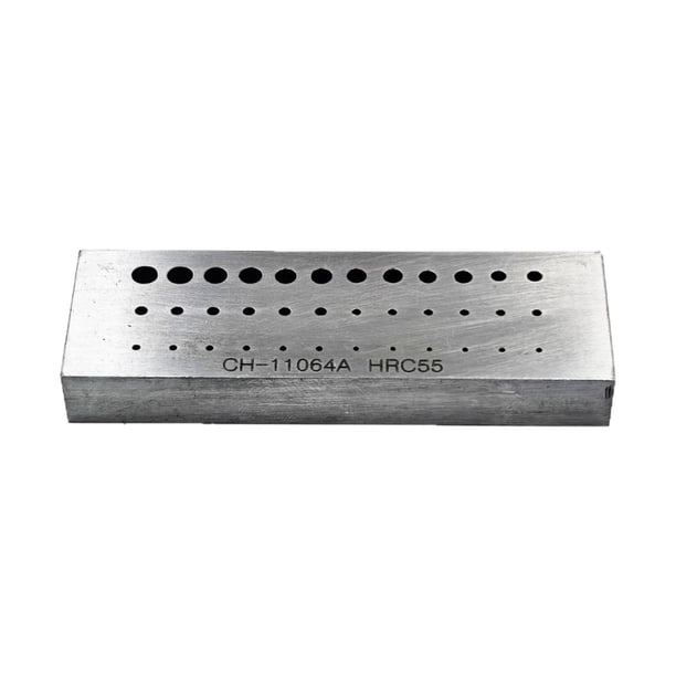 Remachadora de 36 agujeros, placa de fijación, herramienta perforadora para piezas de relojería, herramienta de relojero
