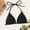 Black, variant on DondPO Bikini Tops for Women Womens Swimsuits Swimwear Bathing Bikini Sexy Beachwear Swimming Padded Women Color Solid top Swimwears Tankinis Set Womens Bikini Tankini Tops for Women Black L