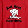 thumbnail image 2 of Peanuts - Snoopy First Nap Time - Men's Long Sleeve T-Shirt, 2 of 5