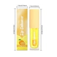 thumbnail image 2 of HHBEAUTY Non-sticky Lip Oil, Moisturizing Glossy/Shiny Lip Gloss Oil PlumpingTint, Hydrating Lip Gloss Lip Balm, Long Lasting Nourishing Vitamin C Fruit Flavoure Lip Oils, Orange, 2 of 9