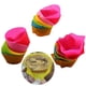thumbnail image 3 of Rose 10 Uds molde para pastel corazón estrella forma de rosa utensilios para hornear silicona Muffin Chocolate tazas para hornear para Cocina, 3 of 5