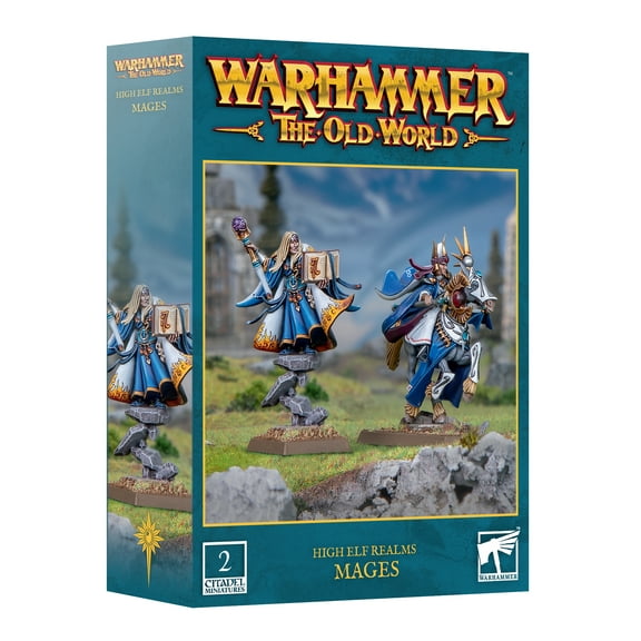Warhammer: The Old World High Elf Realms Mages