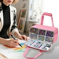 thumbnail image 6 of PatungKu Large Capacity Marker Carrying Case Painting Tool Organiser with Shoulder Strap, 6 of 11