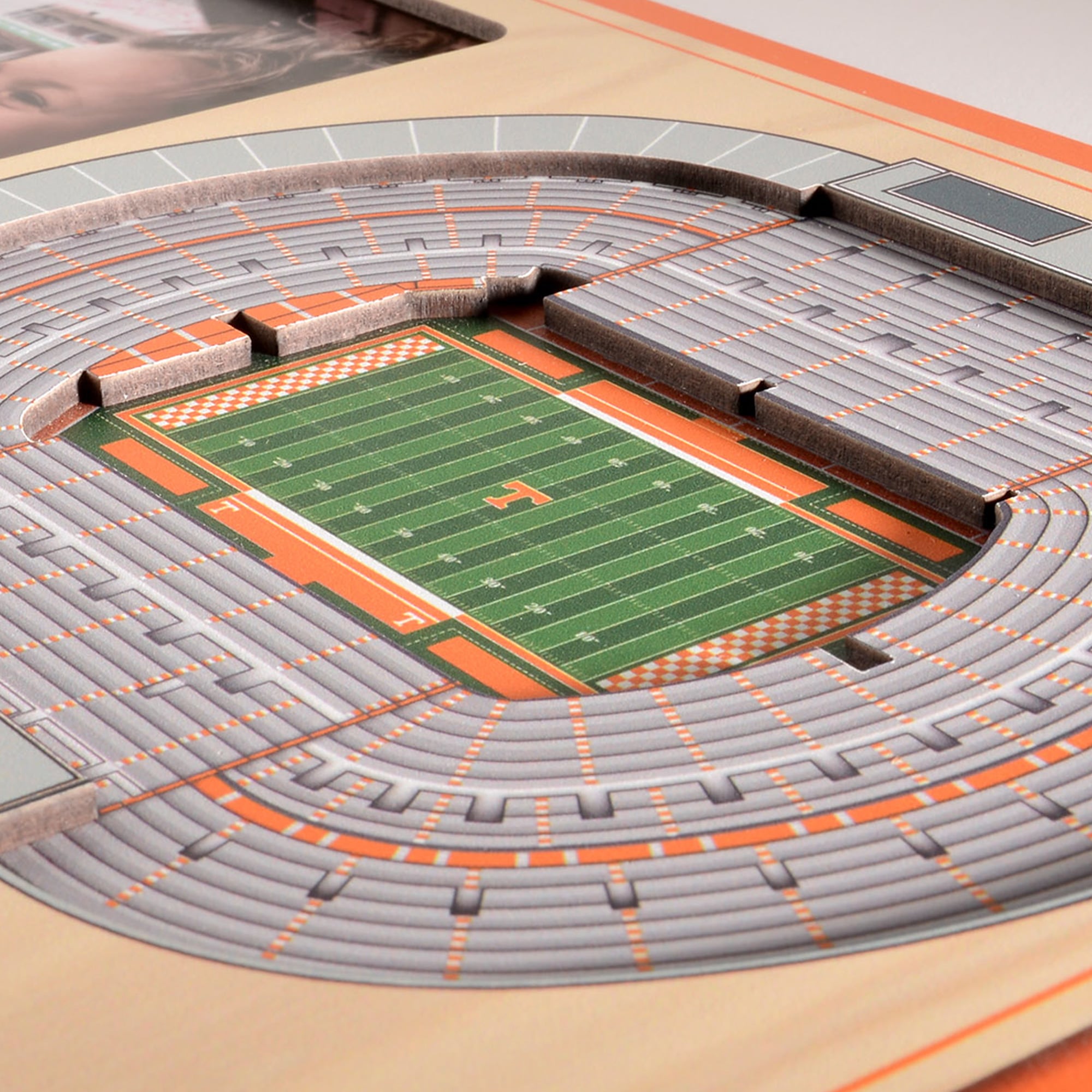 IDNA Tennessee Volunteers 3D StadiumViews Picture Frame