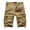 Khaki, variant on Men’s Cargo Shorts Mens Jogger with Pockets Hiking Clothes Casual Summer Clothes Fashion Clothing