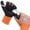 Orange, variant on Cut Resistant Work Gloves With Grip for Men and Women A5 Safety Gloves for Gardening Fishing Cutting Construction 1 Pair Blue L