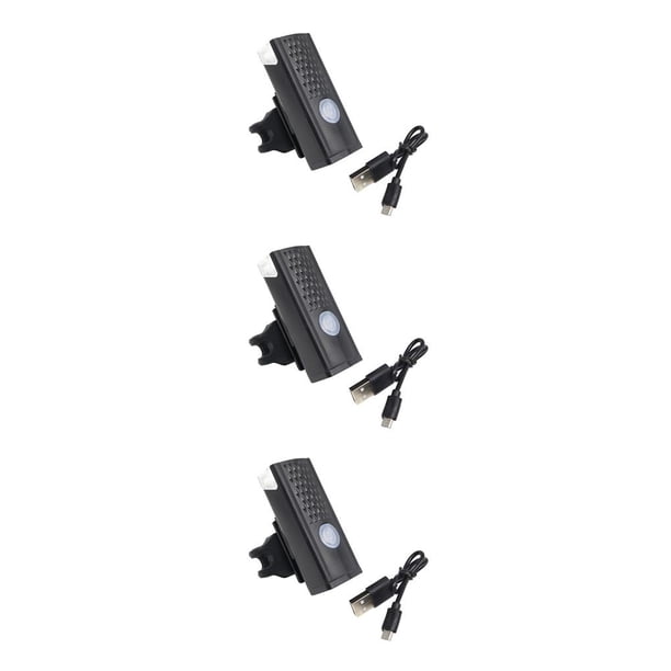 Yuarrent Nuevo bicicleta luces traseras delanteras bicicleta de montaña noche ciclismo faro USB LED advertencia de seguridad luz trasera accesorios Type1 NO1 Yuarrent CBP102121