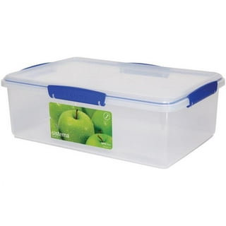 Sistema 1.4 Cup Small Split To Go Food Storage Container, Blue