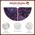 thumbnail image 3 of Sikiie Lilac Nativity Christmas Tree Skirt, Jesus Christian Winter Holiday Tree Mat Decoration(30-48IN), 3 of 6