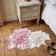 thumbnail image 3 of Flower Shaped Area Rug, Soft 3D Floral Non-Slip Floor Mat for Bedroom & Living Room, 3 of 6
