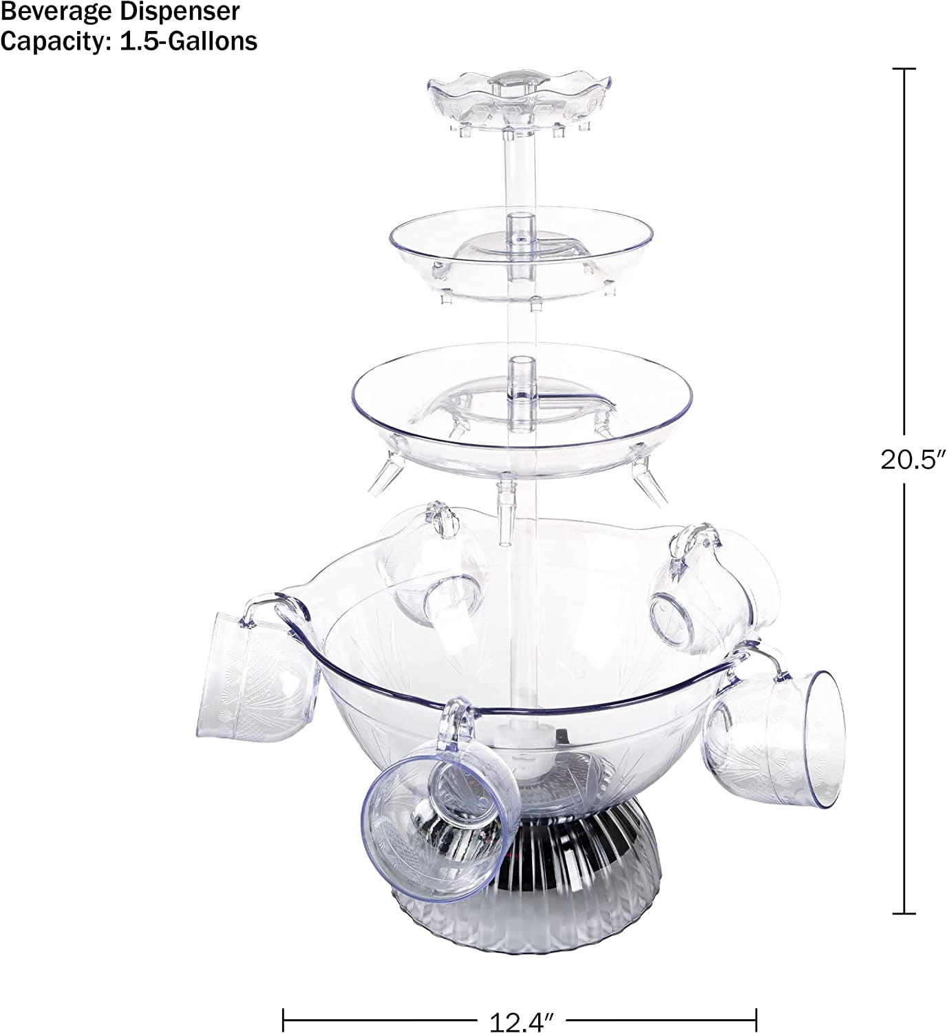 Great Northern Party Plastic 1.5 gal Beverage Dispenser