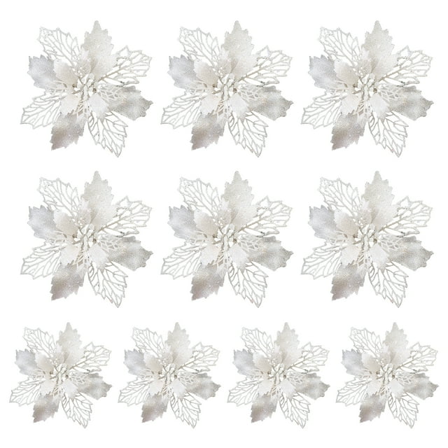 Christmas Atmosphere 10 Pcs PE PE+ Gold Onion Powder 10pcs More Color 9CM Fake Flowers