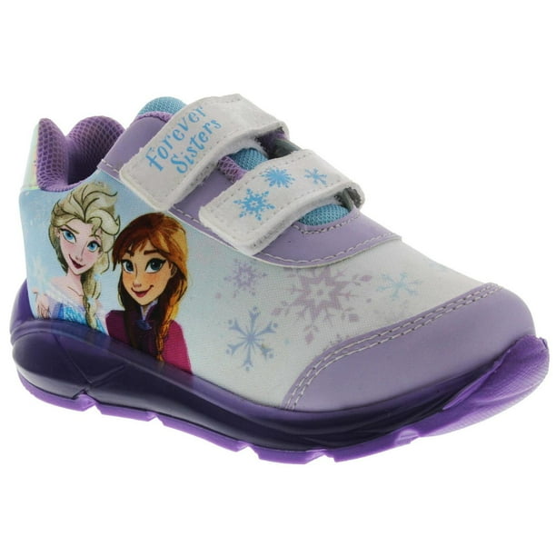 Tenis con Imaginación Niña Juvenil Disney Frozen Tipo Piel Lila Luces Led Cómodo 015A2F lila 16 TENIS CON IMAGINACION 015A2F