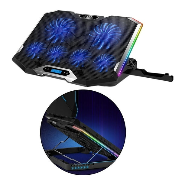 RGB Laptop Stand Cooling Pad for 12 18