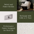 thumbnail image 3 of Namesake Crewe Electronic Recliner and Swivel Glider, 3 of 7
