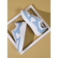thumbnail image 3 of Women's Lace-up Casual Sport Shoes White Sneakers Skateboarding Shoes, Lightweight For Street, 3 of 4