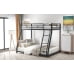 thumbnail image 3 of Twin Over Full Metal Bunk Bed Frame, Sturdy Metal Construction, No Box Spring Needed, Easy Assembly, 3 of 11