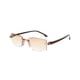 thumbnail image 1 of Gafas de presbicia con doble luz y borde de diamante anti-luz azul, sin marco, integradas, de alta definición, para lejanía y cerca, de uso dual, 1 of 5
