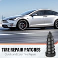 thumbnail image 2 of 2026 New Tire Repair Rubber Nails Kit, Vacuum Tire Repair Rubber Nail, Screw in Tire Repair Plugs, Self Sealing Vacuum Rubber Screws for Car, Motorcycle, Bike, Truck & Tractor Tires, 2 of 4