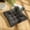 Dark Gray_Free Size, variant on Gnmfd Round Corduroy Floor Cushion Thickened Futon Mat for Dining Room Living Room Balcony Yoga Seat Cushion for Home Office, Meditation, Relaxation, Stylish Comfort