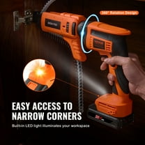 Brushless Cordless Drywall Screw Gun, 20V Max, 4200RPM, Auto-Feed System, 2 Battery Packs, Charger, Tool Bag, Adjustable Screw Length & Depth