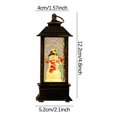 thumbnail image 2 of Fiudx Decoraciones Navideñas Interiores Lámpara De Aceite Pequeña De Simulación Navideña, Decoración De Escena De Linterna De Viento Cuadrada, 120Ml, 2 of 2