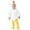 4-White: 1PC Romper Hoodie + 1PC Pants, variant on Toddler Boy Easter Outfit Chicken Romper Hooded Bodysuits Easter Baby Sister Newborn Outfit 12-18 Months