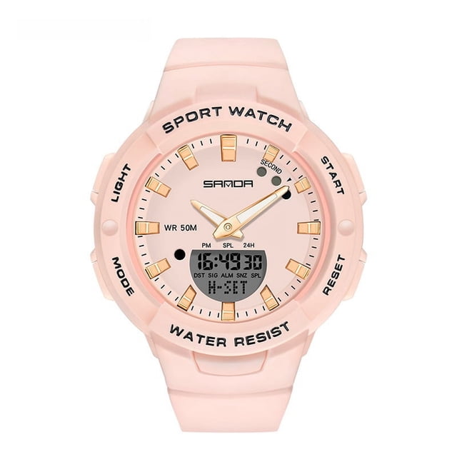 Venta al por mayor de relojes de escuela secundaria para hombres y mujeres, tendencia de moda multicolor para actividades al aire libre