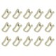 thumbnail image 1 of Portátil Mini Pp Gancho Para Colgar Ropa Fuerte Fuerza De Rodamiento Hogar Armario Organizador 15 Unids/Set Inevent HA025398-02, 1 of 6