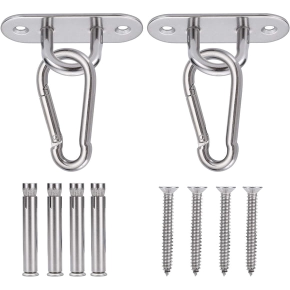 Marine Hardware Hooks, Rustproof 304 Stainless Steel For Outdoor String Lights Hooks And Marine Hardware Staple Hook, Easy To Install On Concrete Ceilings Or Wood Ceilings