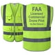 thumbnail image 1 of Jksafety Chaleco De Seguridad Para Piloto De Drones Faa Con Cremallera Frontal De Alta Visibilidad Clase 2 Con 9 Bolsillos Y Tiras Reflectantes Malla Transpirable Hq Cumple Con Los Estándares Ansi/Ise, 1 of 5