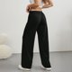 thumbnail image 3 of WILLBEST Pantalones Casuales Elegantes Para Mujer, de Cintura Alta, Holgados, Largos y Con Cordón Para Mayor Comodidad y Estilo En El Uso Diario y Viajes., 3 of 5