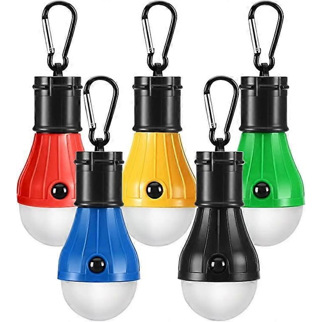 luces de camping, accesorios para camping, 4 modos de iluminación, luz de camping, impermeable, portátil, funciona con pilas, tienda de campaña de emergencia, bombilla LED para exteriores