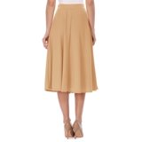 Moa Nw Calf Skirt Beige