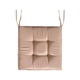 thumbnail image 1 of Inteprter Cojín de felpa de poliéster para silla, suave y cómodo para cualquier asiento Cojines de silla de amplia aplicación Decoración del hogar bronceado suave, 1 of 6