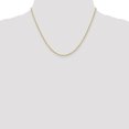 thumbnail image 2 of 10k 1.3mm Heavy-Baby Rope Chain (Weight: 1.86 Grams, Length: 18 Inches), 2 of 4