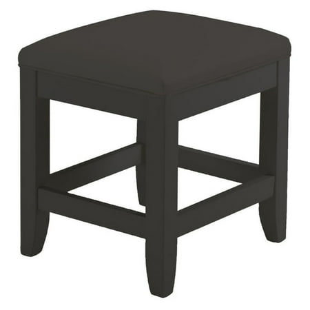 Bedford Black Vanity Bench
