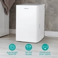 thumbnail image 5 of Hisense 35 Pint 3000 Sq. Ft. Compact Dehumidifier in White - Slide-Out Bucket, Energy Star, ADH35K26, 5 of 5