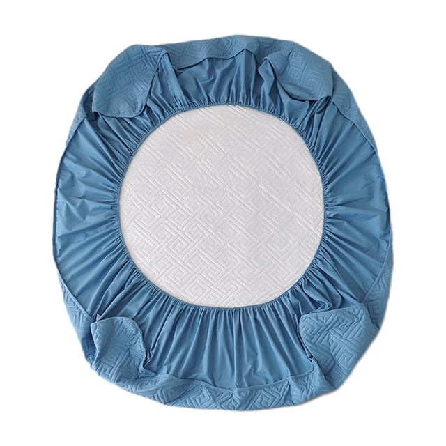 Waterproof Mattress Protector Heavyweight Cotton Bedspread 180x200cm All-Season Bed Sheet Fall Winter Warmth Protection Waterproof Mattress Cover for Bed
