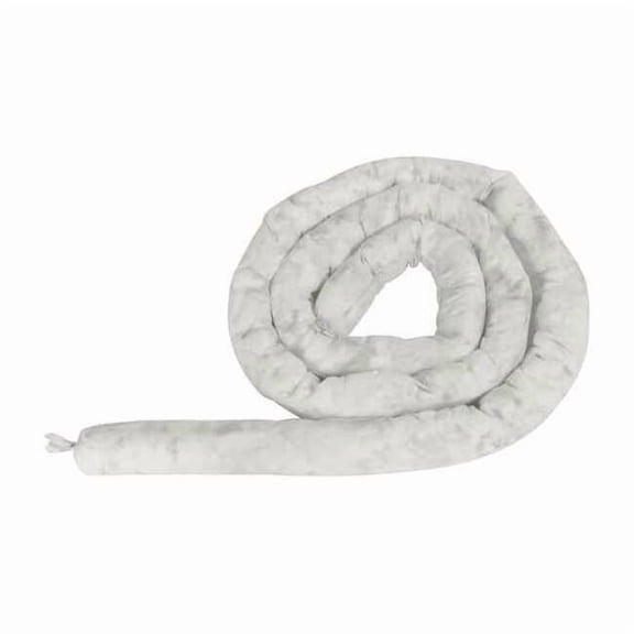 Condor Absorbent Sock,White,10 gal.,PK2 35ZR62