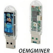 NerdMiner V2 300KH Nerdminer Dongle USB 3W Bitcoin Solo Lottery Miner Win BTC Miner with Low Power Consumption WiFi Connection USB-A Power