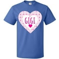 thumbnail image 3 of Inktastic Gigi Pink Valentine Hearts T-Shirt, 3 of 5